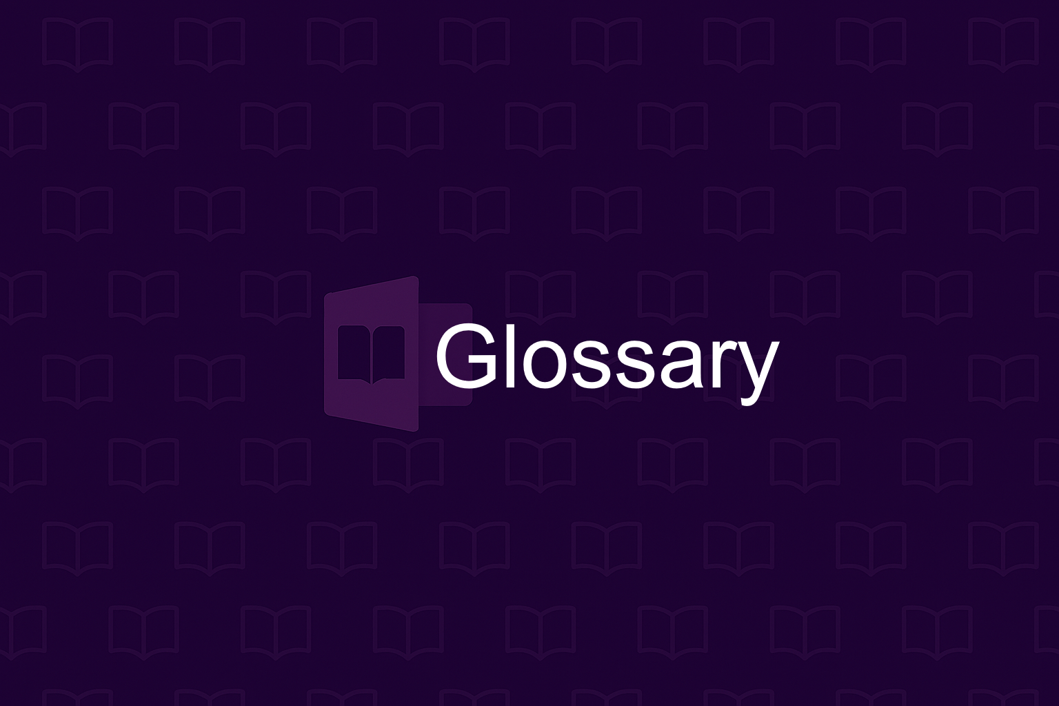 Glossary thumbnail